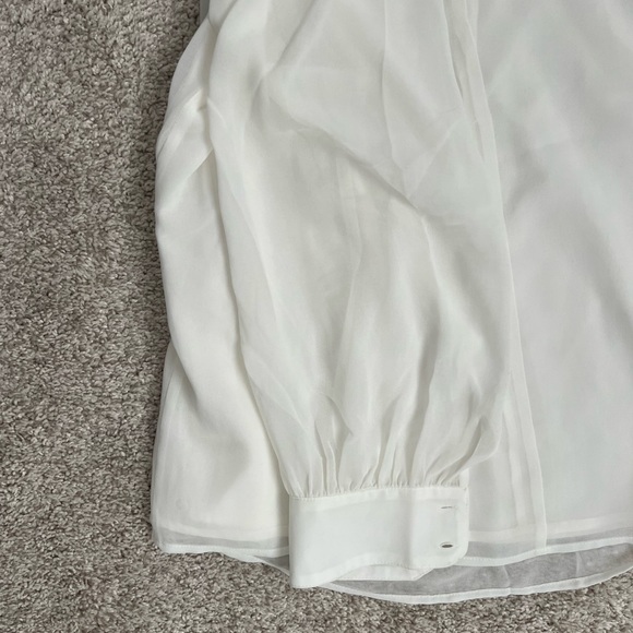 NWT Large white blouse - Picture 5 of 8